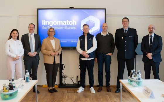 lingomatch im Austausch mit Ministerpräsidentin Anke Rehlinger